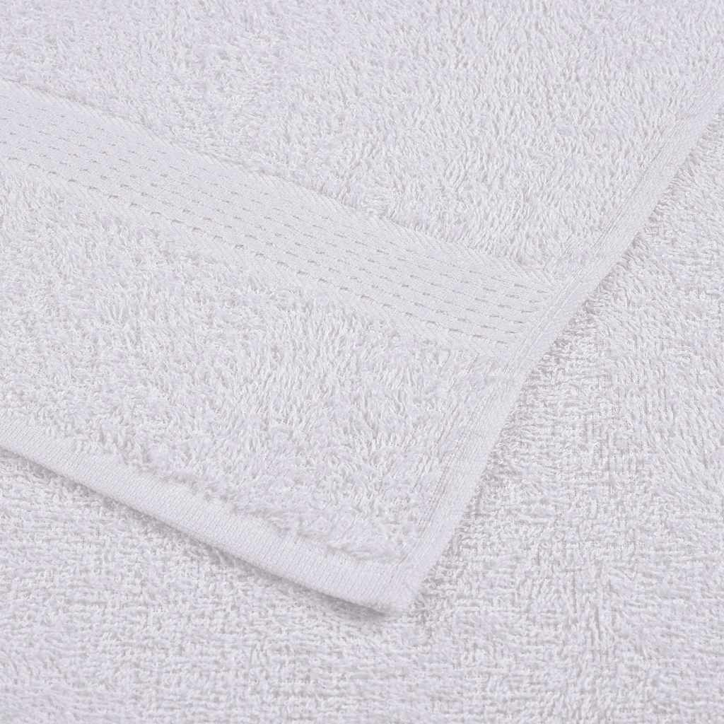 Asciugamani FROGN 10 pz Bianco 50x100 cm 360 g/m²