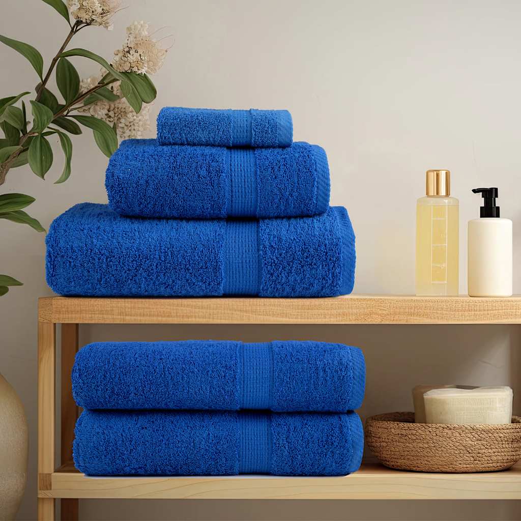 Asciugamani per ospiti FROGN 4 pz Blu 30x50 cm 360 g/m²