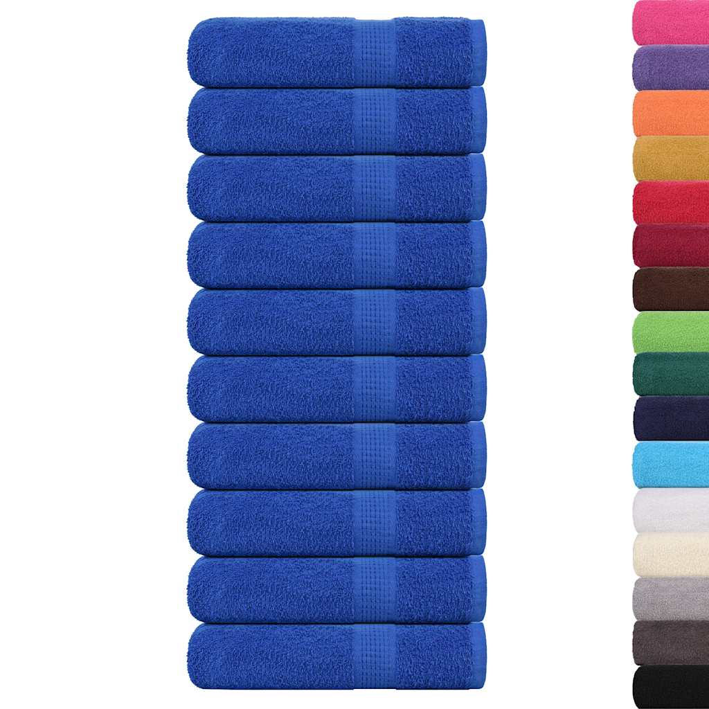 Asciugamani da doccia FROGN 10 pezzi Blu 70x140 cm 360 g/m²