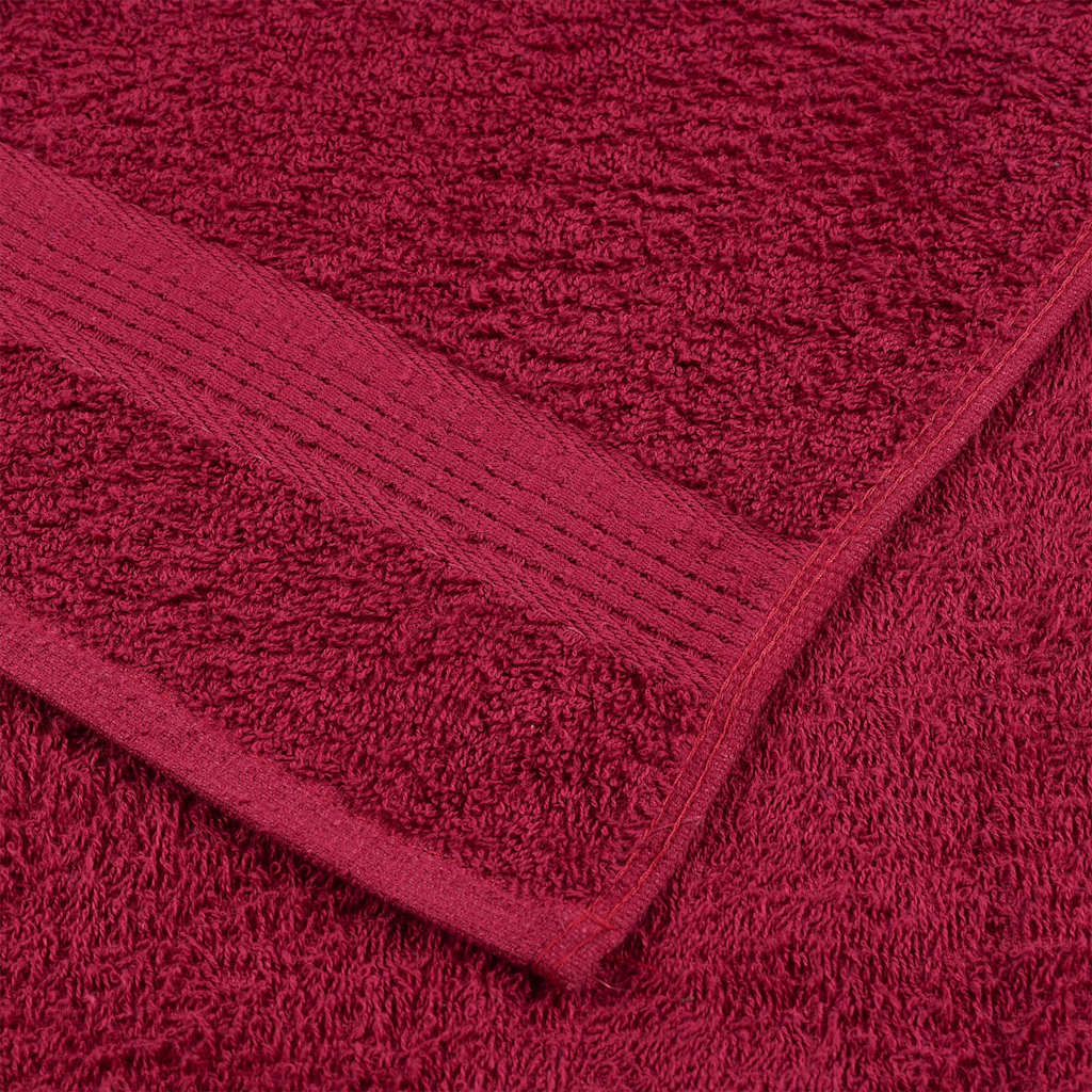Asciugamani FROGN 2 pz Bordeaux 30x30 cm 360 g/m²