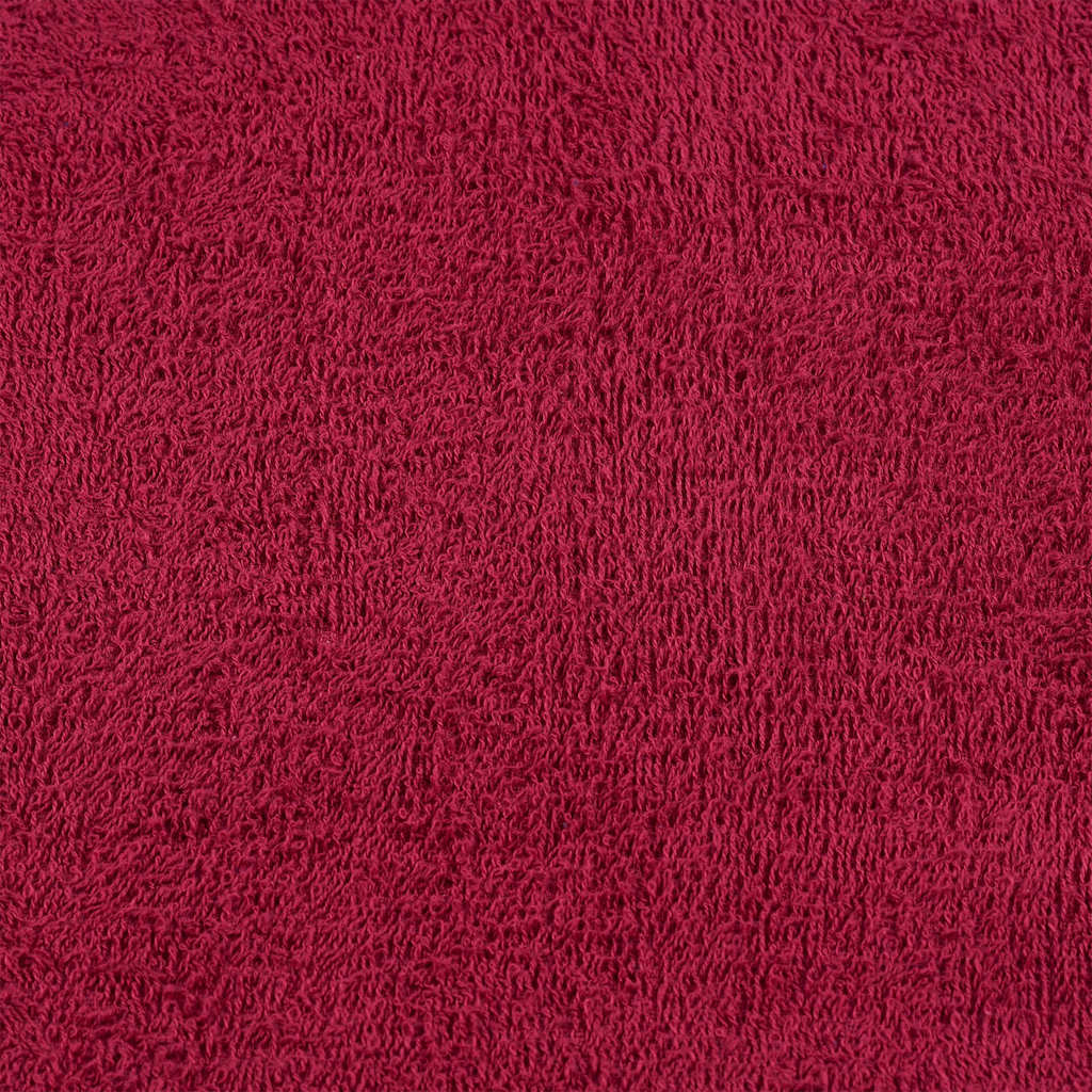 Asciugamani da Doccia FROGN 10 pz Bordeaux 70x140 cm 360 g/m²