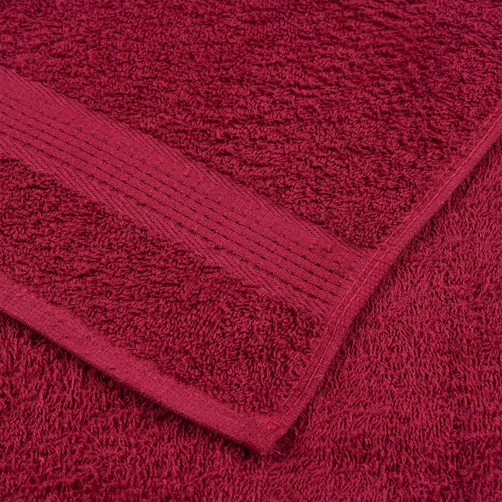 Asciugamani da bagno FROGN 4 pz Bordeaux 100x150 cm 360 g/m²