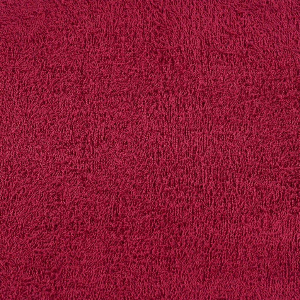 Asciugamani da bagno FROGN 10 pz Bordeaux 100x150 cm 360 g/m²