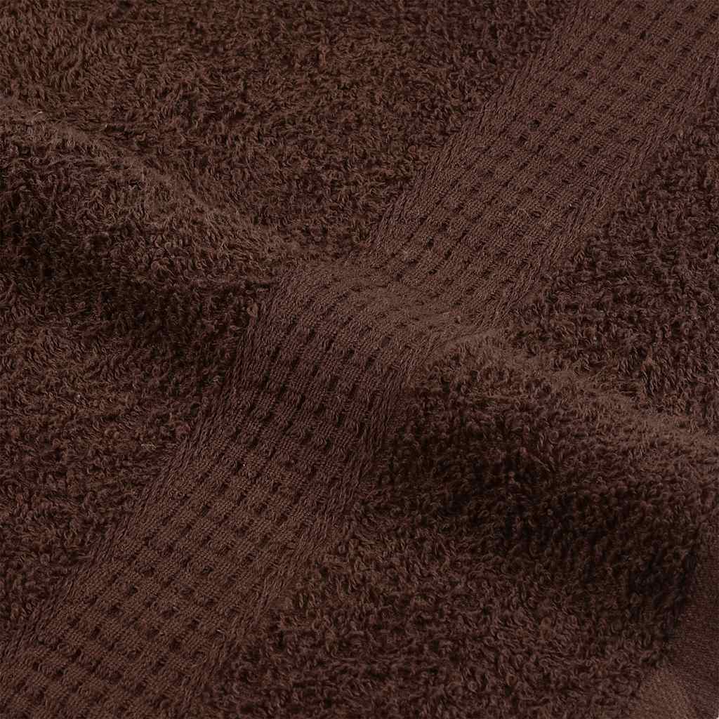 Asciugamani per ospiti FROGN 2 pz Marrone 30x50 cm 360 g/m²