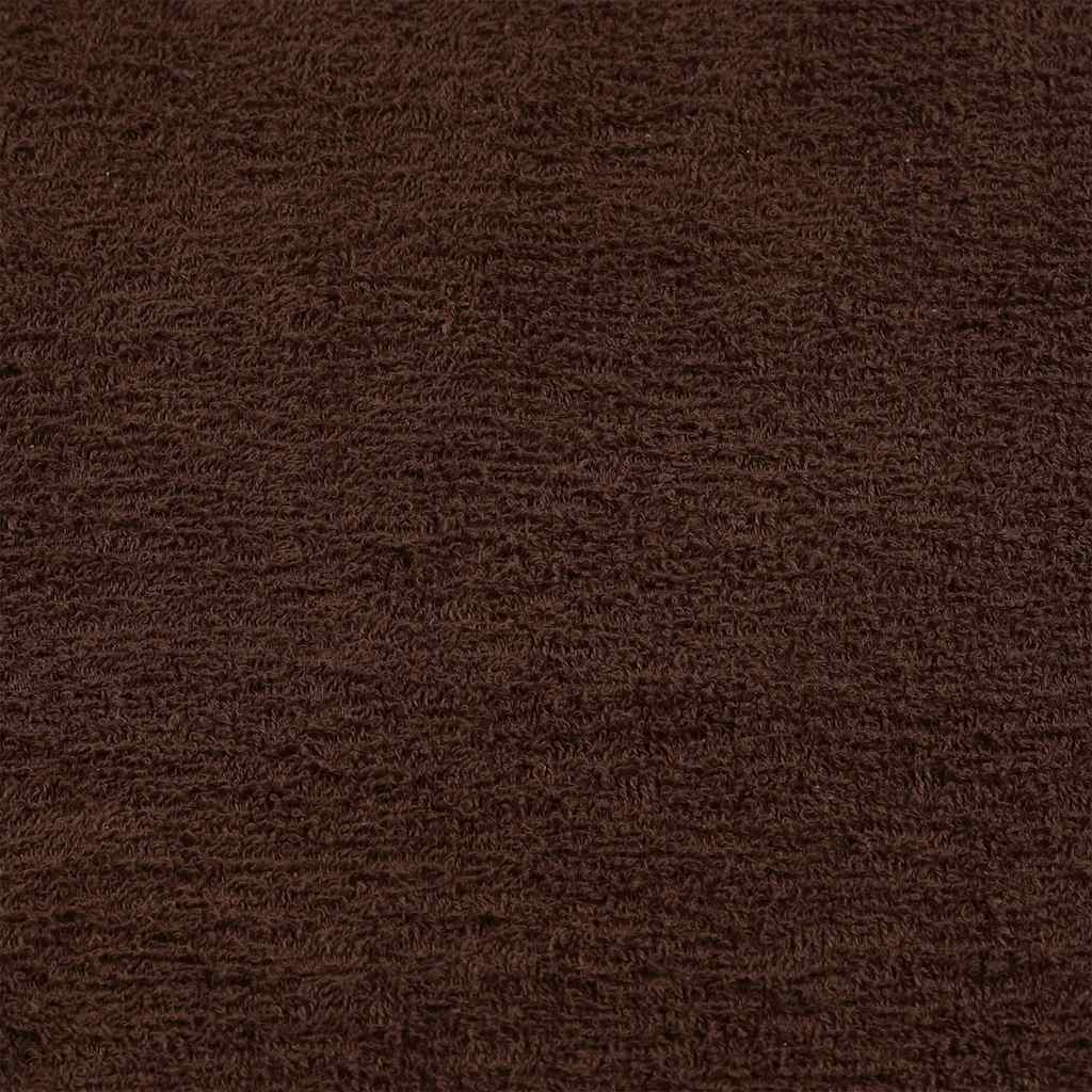 Asciugamani FROGN 4 pz Marrone 100x200 cm 360 g/m²