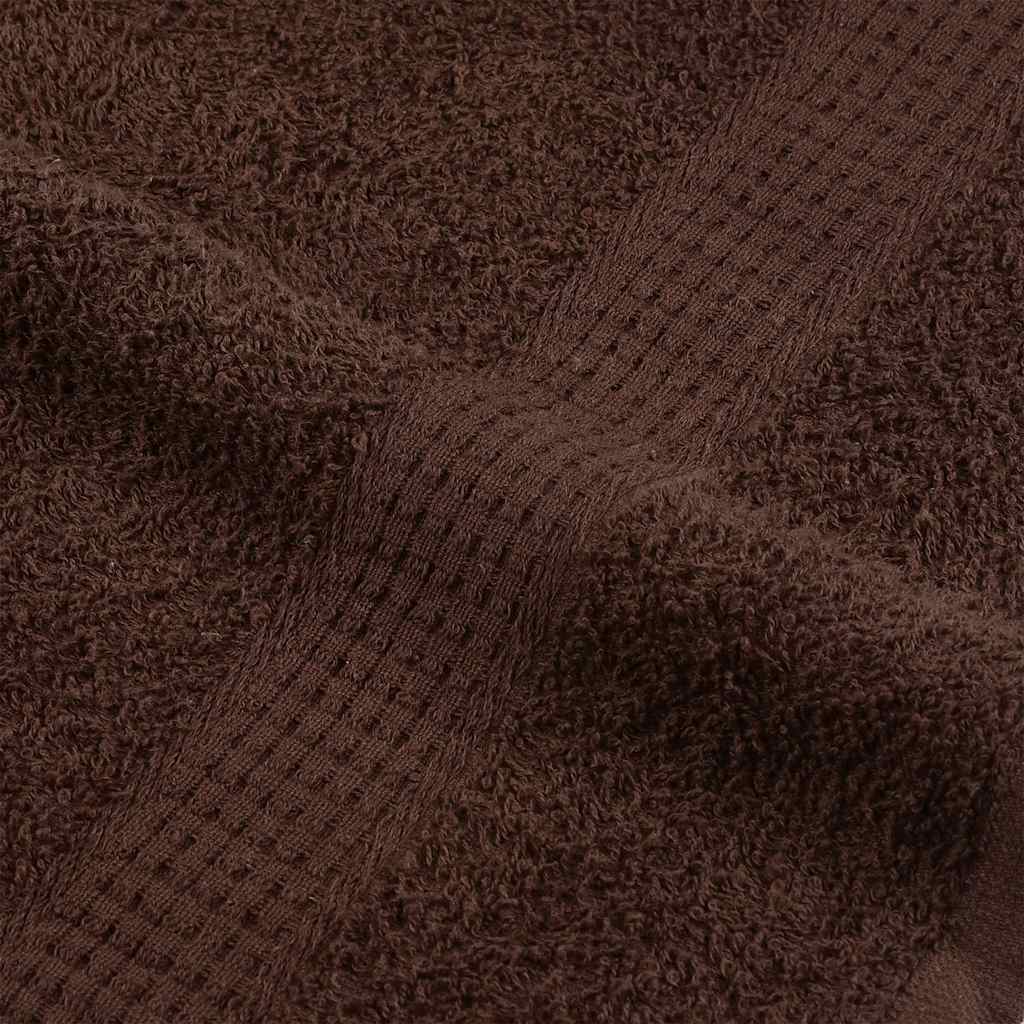 Asciugamani FROGN 4 pz Marrone 100x200 cm 360 g/m²