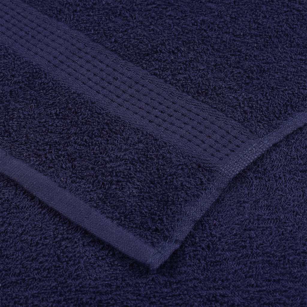 Asciugamani per ospiti FROGN 2 pz Blu navy 30x50 cm 360 g/m²