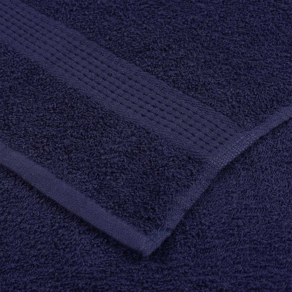 Asciugamani da doccia FROGN 2 pz Blu navy 70x140 cm 360 g/m²