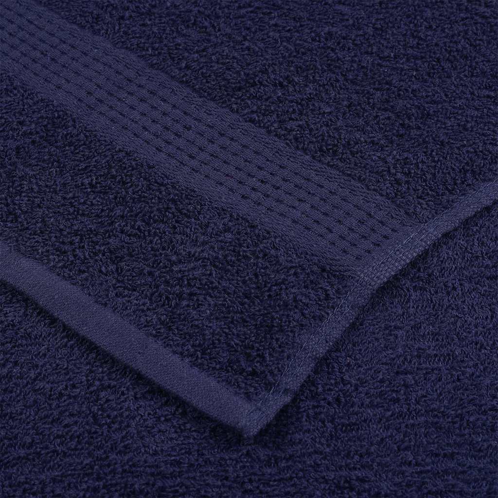 Asciugamani per sauna FROGN 2 pezzi blu navy 80x200 cm 360 g/m²