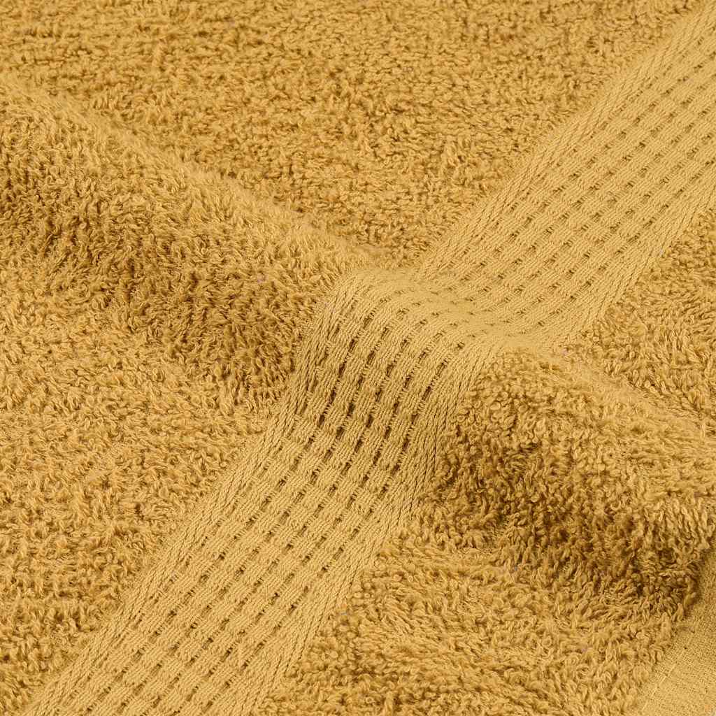 Asciugamani FROGN 2 pz Oro 100x200 cm 360 g/m²