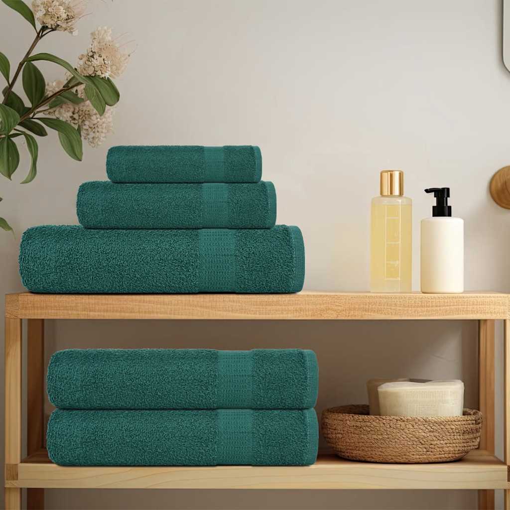 Asciugamani FROGN 2 pz Verde 30x30 cm 360 g/m²