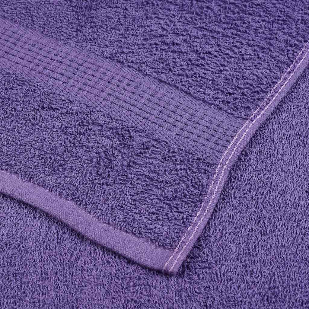 Asciugamani per ospiti FROGN 4 pz Viola 30x50 cm 360 g/m²