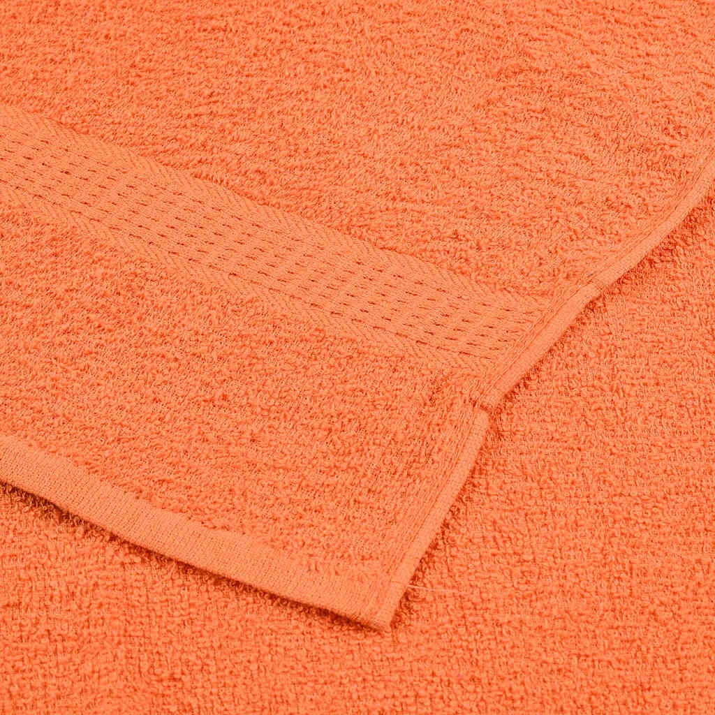 Asciugamani da Doccia FROGN 2 pz Arancione 70x140 cm 360 g/m²