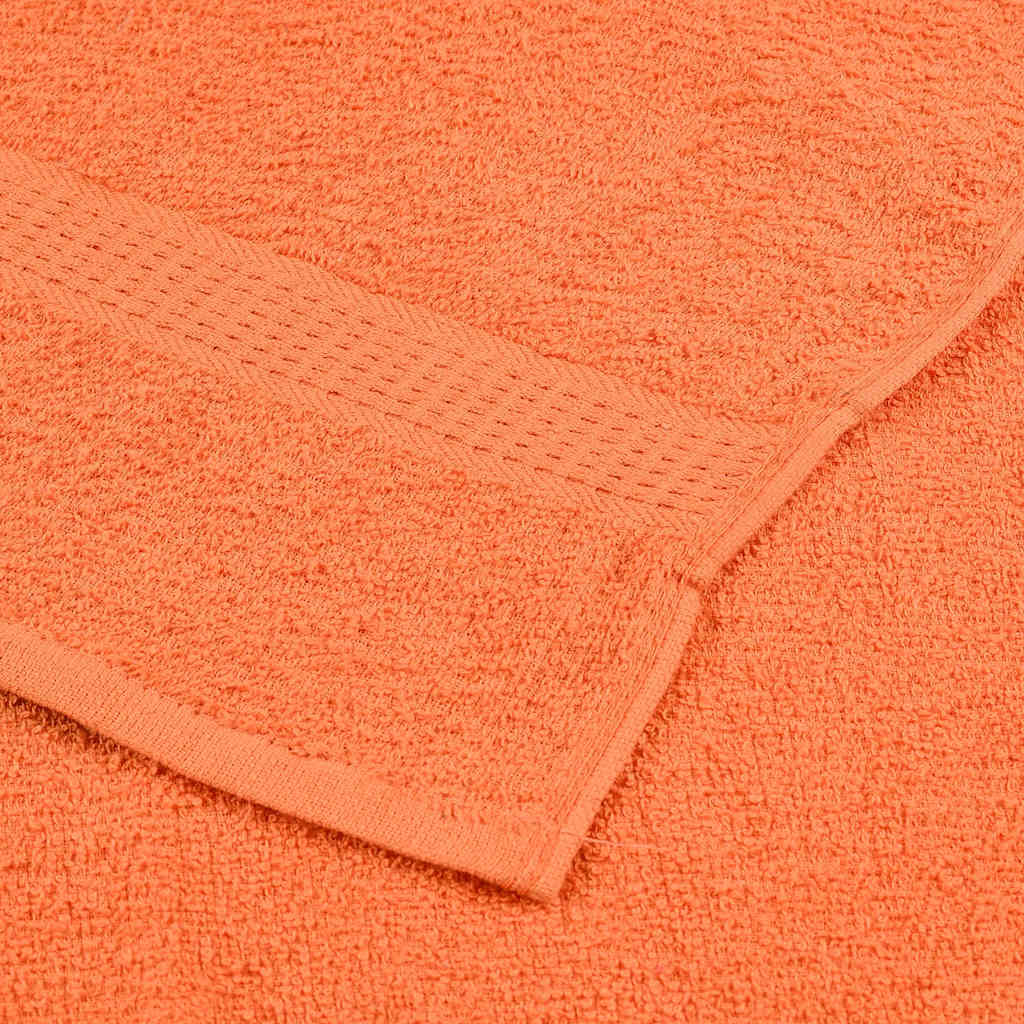 Asciugamani da bagno FROGN 2 pz Arancione 100x150 cm 360 g/m²