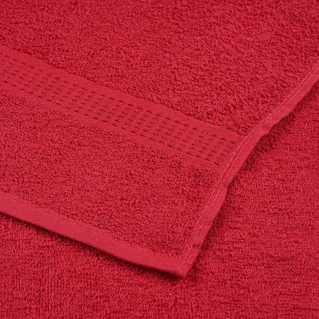 Asciugamani FROGN 4 pz Rosso 30x30 cm 360 g/m²