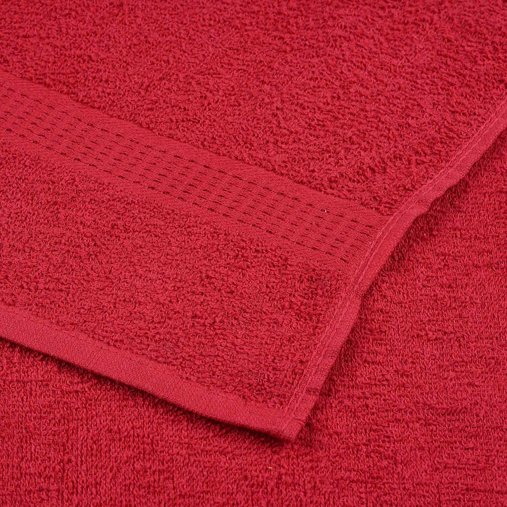 Asciugamani per sauna FROGN 2 pezzi Rosso 80x200 cm 360 g/m²