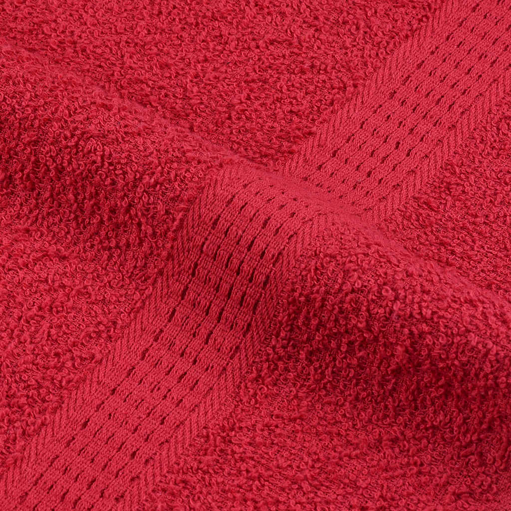 Asciugamani per sauna FROGN 2 pezzi Rosso 80x200 cm 360 g/m²