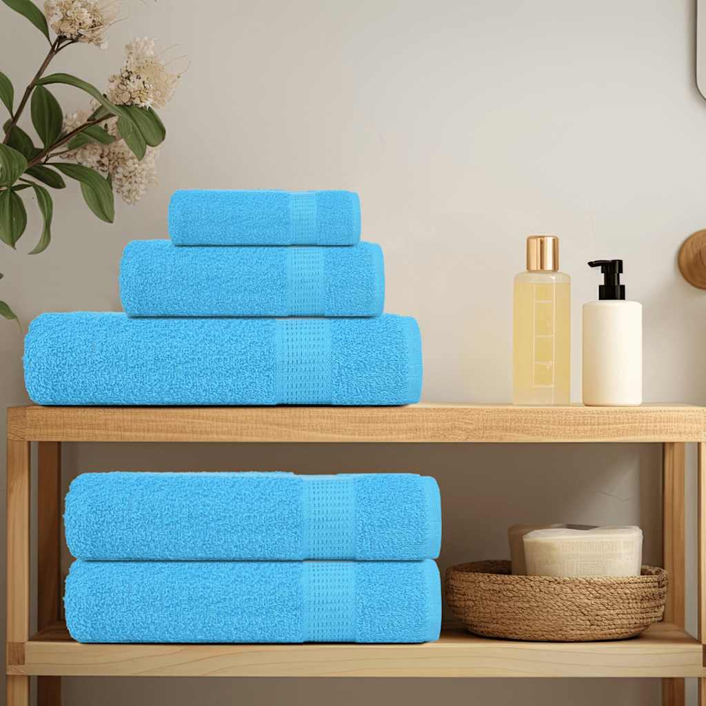Asciugamani FROGN 2 pz Turchese 30x30 cm 360 g/m²