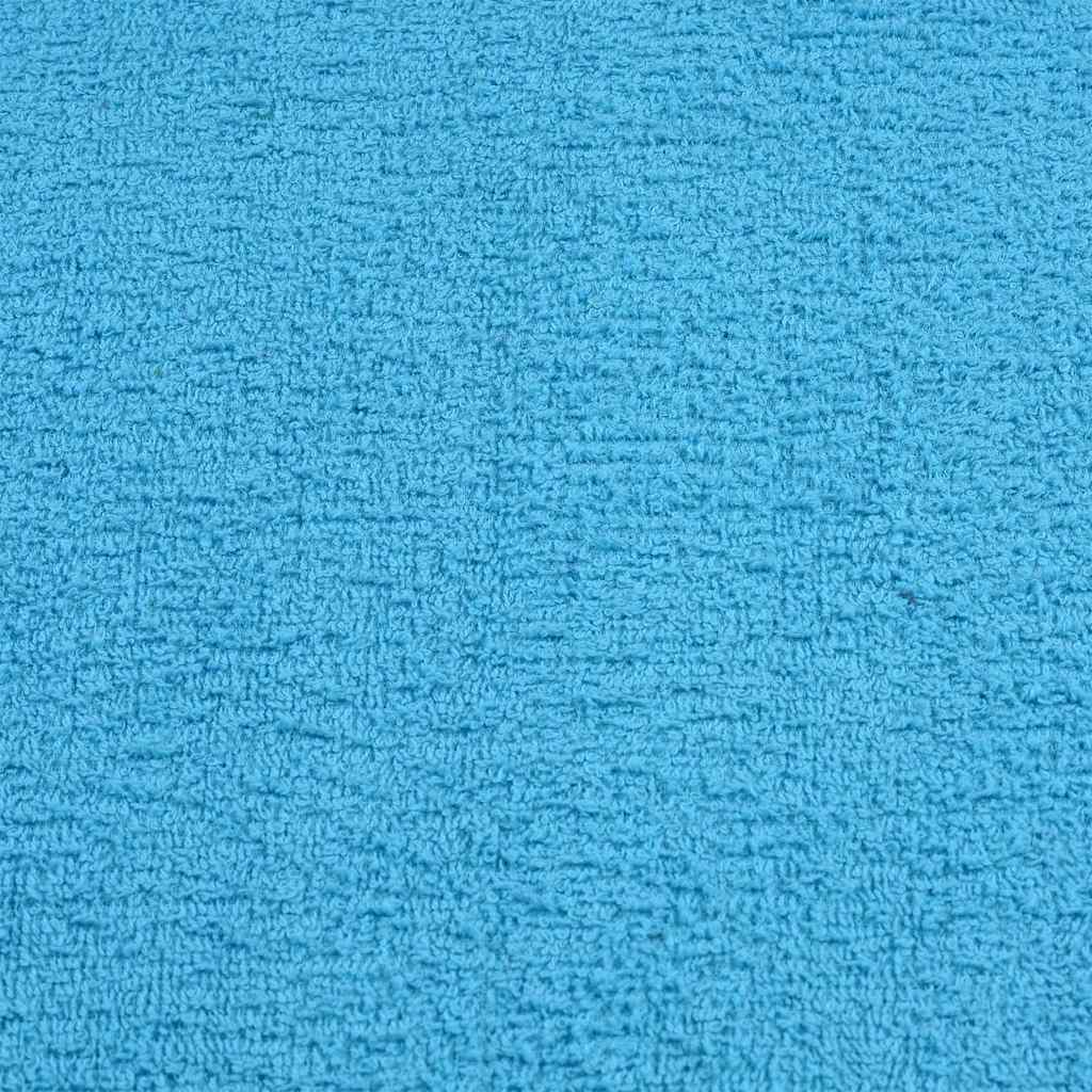 Asciugamani da doccia FROGN 4 pz Turchese 70x140 cm 360 g/m²