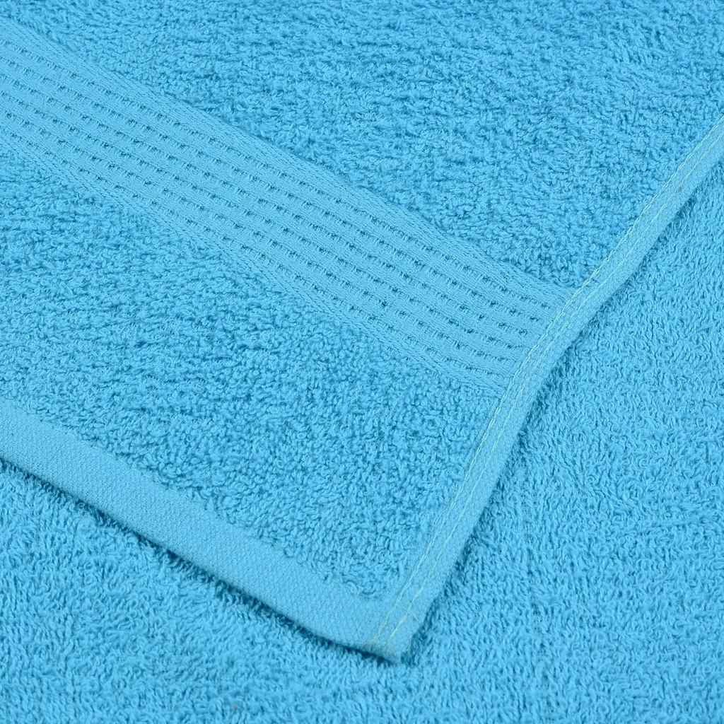Asciugamani FROGN 10 pz Turchese 100x200 cm 360 g/m²