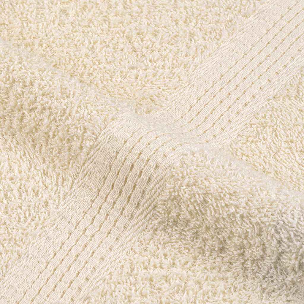 Asciugamani FROGN 10 pz Crema 30x30 cm 360 g/m²