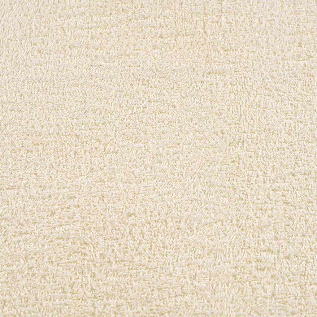 Asciugamani da bagno FROGN 2 pz Crema 100x150 cm 360 g/m²