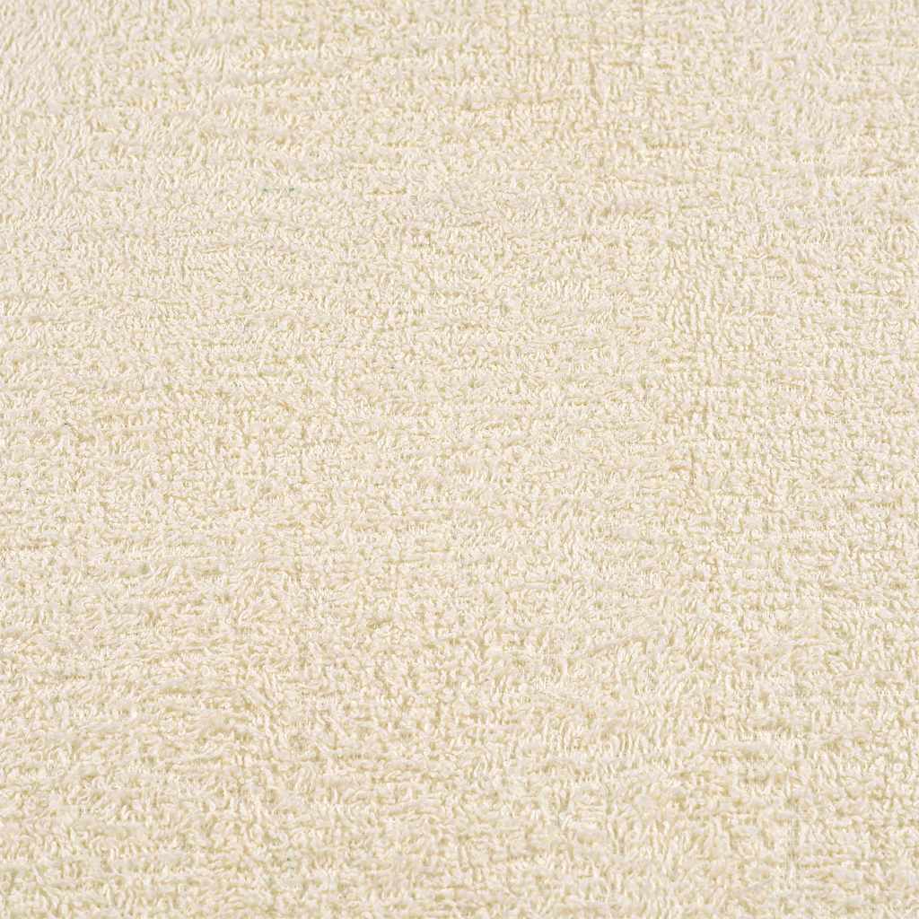 Asciugamani per sauna FROGN 10 pezzi Crema 80x200 cm 360 g/m²