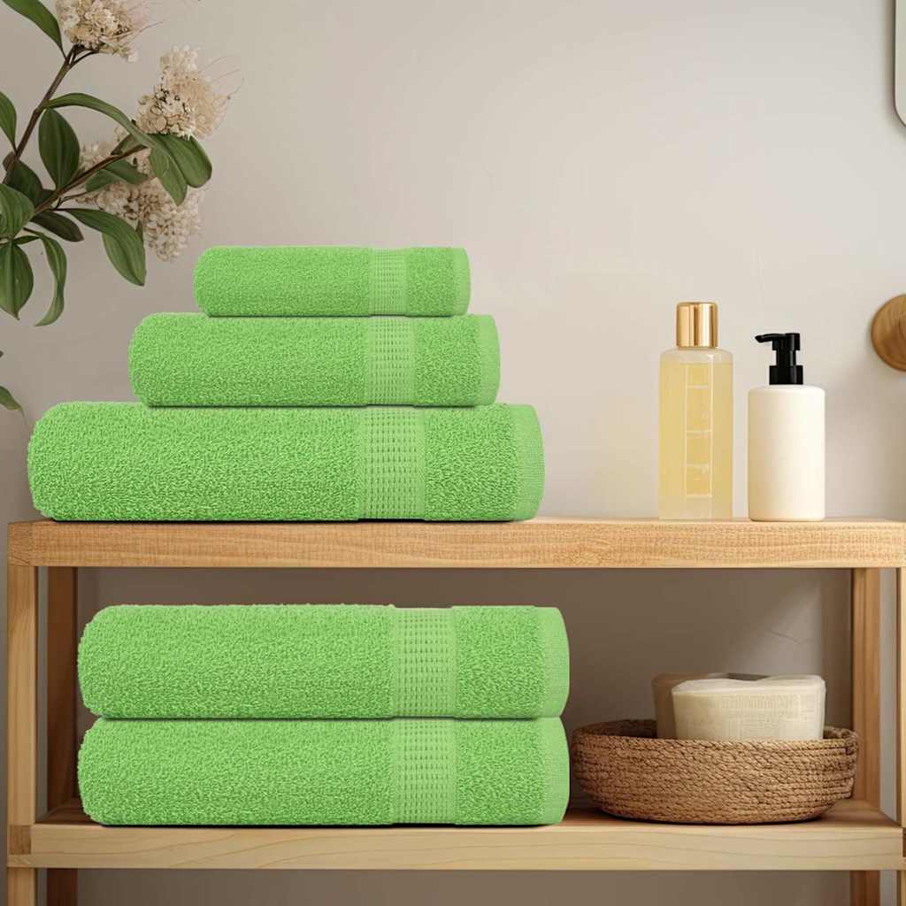 Asciugamani per ospiti FROGN 4 pz Verde mela 30x50 cm 360 g/m²