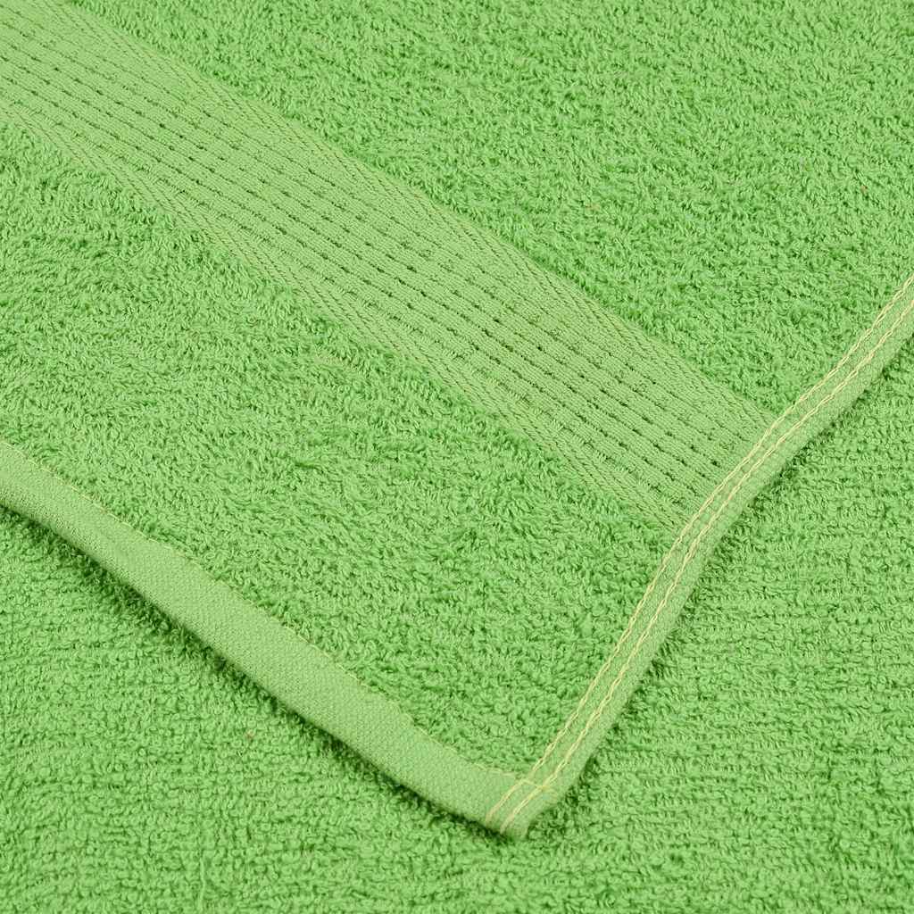 Asciugamani FROGN 2 pz Verde Mela 50x100 cm 360 g/m²