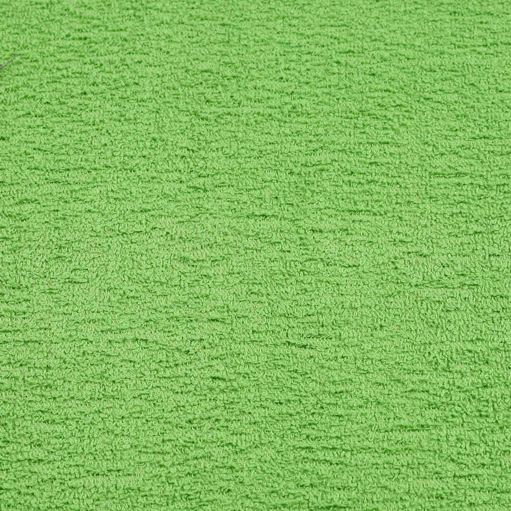 Asciugamani per sauna FROGN 10 pezzi Verde mela 80x200 cm 360 g/m²