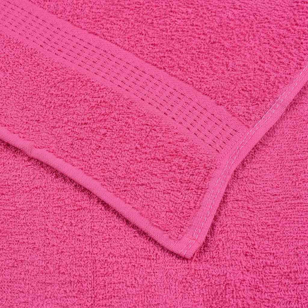 Asciugamani per sauna FROGN 4 pezzi Rosa 80x200 cm 360 g/m²