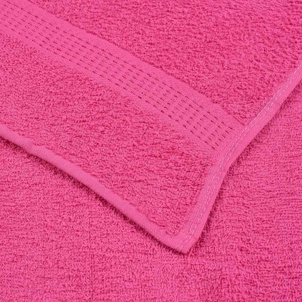 Asciugamani FROGN 4 pz Rosa 100x200 cm 360 g/m²