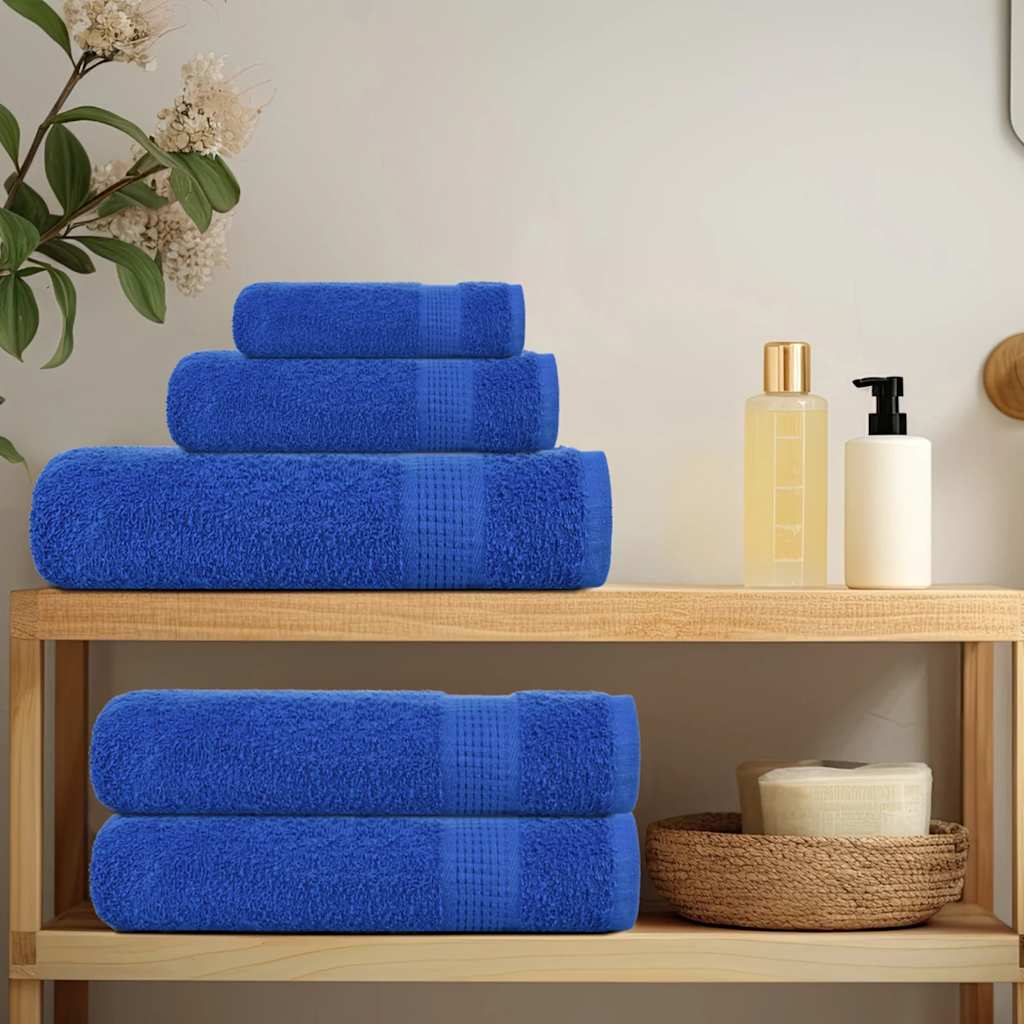Set di asciugamani 8 pezzi FROGN Blu 360 g/m²