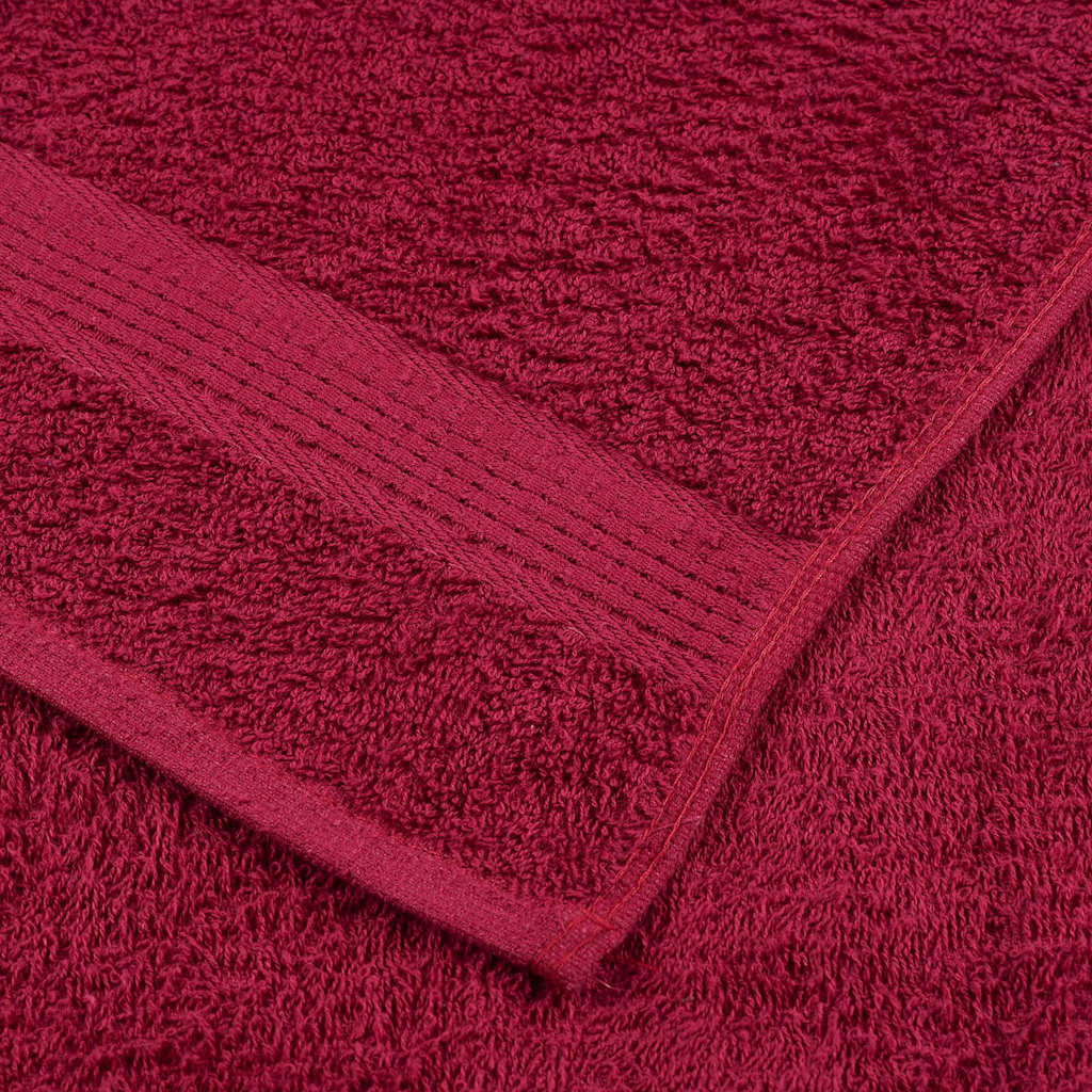 Set di asciugamani 8 pezzi FROGN Bordeaux 360 g/m²