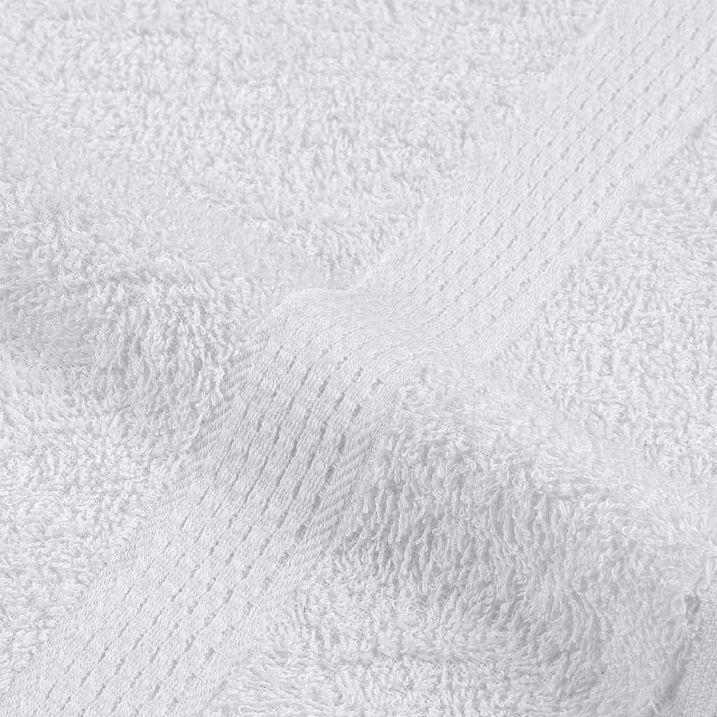 Set di asciugamani 12 pezzi FROGN Bianco 360 g/m²