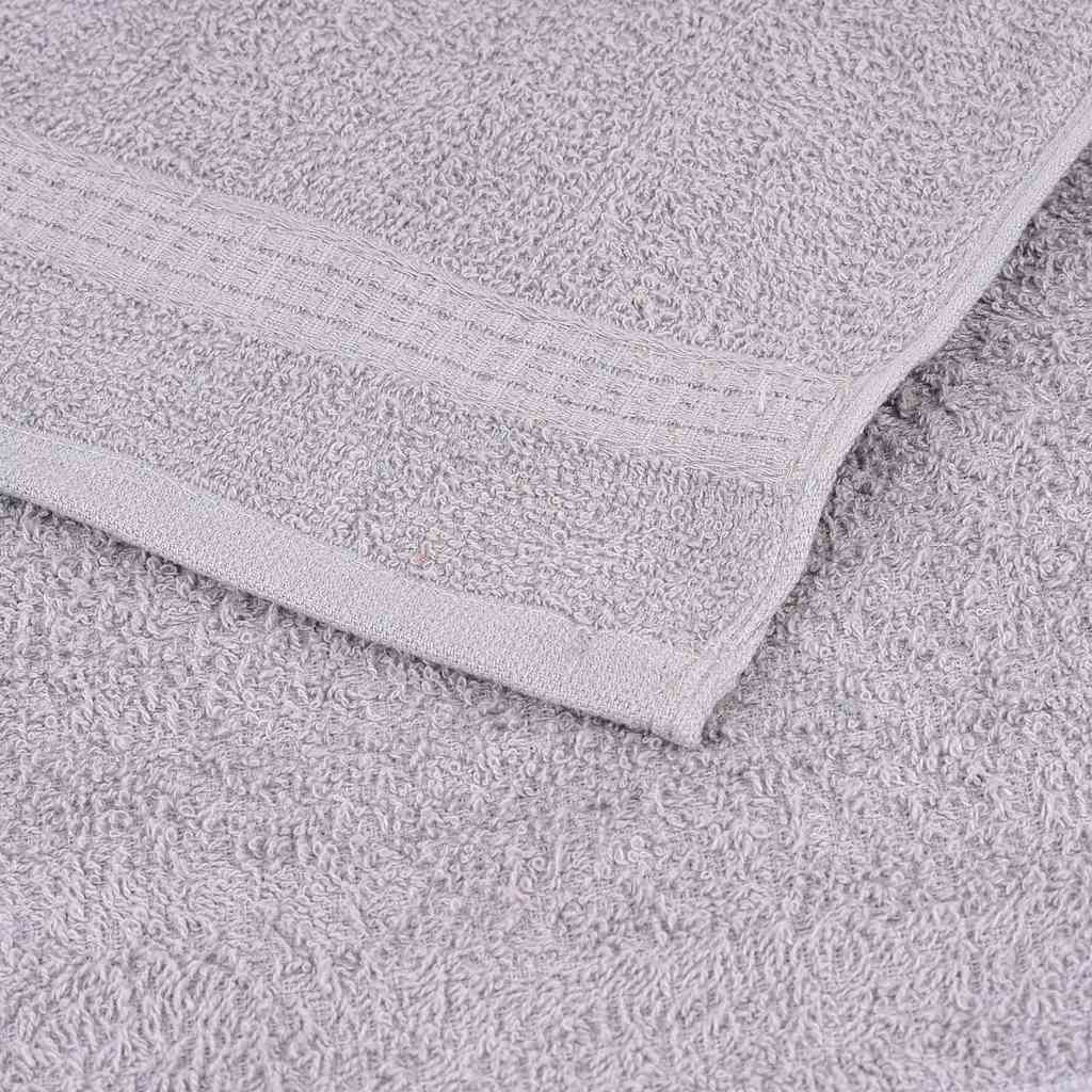 Set di asciugamani 12 pezzi FROGN Grigio 360 g/m²