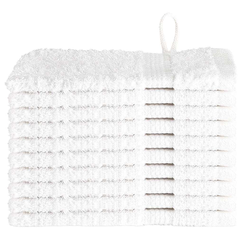 Asciugamano per Ospiti SOLUND 10 pz Bianco 15 x 21 cm 550 gsm