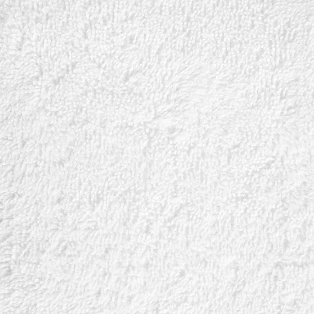 Asciugamani da doccia premium SOLUND 10 pezzi bianchi 70x140 cm 600 g/m²