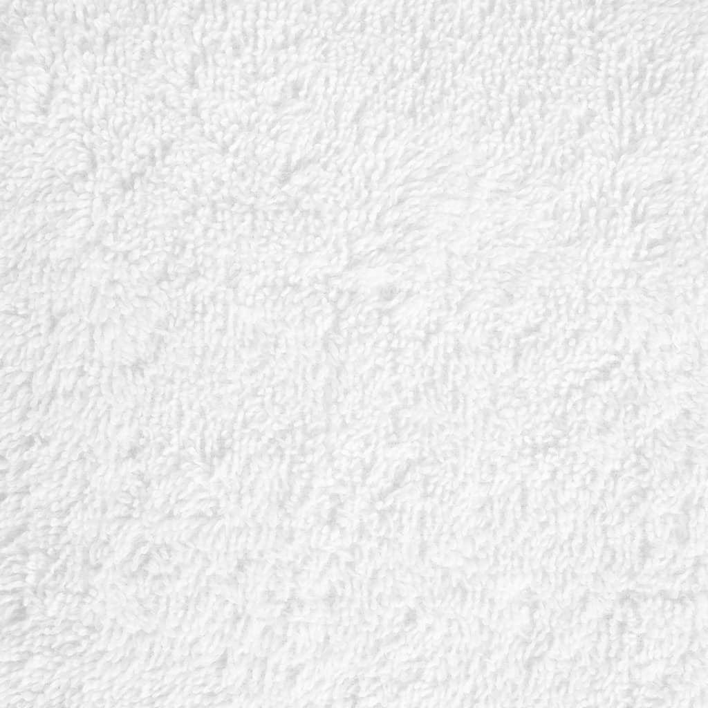 Asciugamani per sauna Premium SOLUND 50 pz Bianco 80x200 cm 600 g/m²