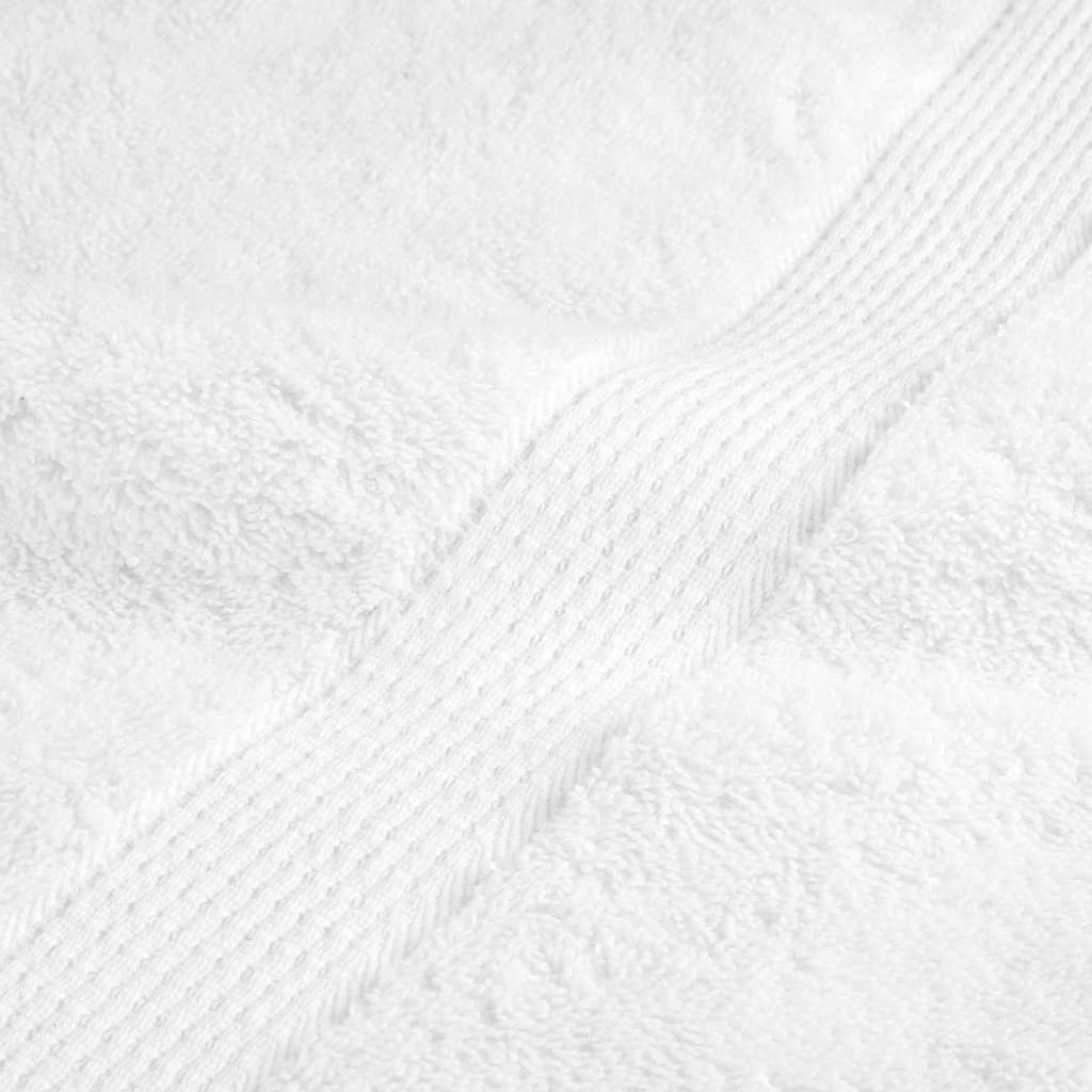 Asciugamani per sauna Premium SOLUND 50 pz Bianco 80x200 cm 600 g/m²