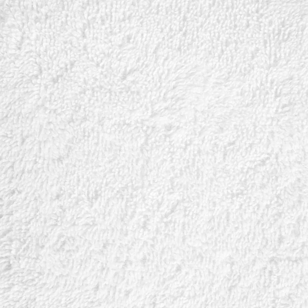 Asciugamani Premium SOLUND 4 pz Bianco 100x200 cm 600 g/m²
