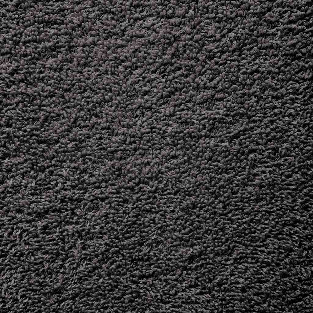 Asciugamani Premium SOLUND 50 pz Antracite 30x30 cm 600 g/m²