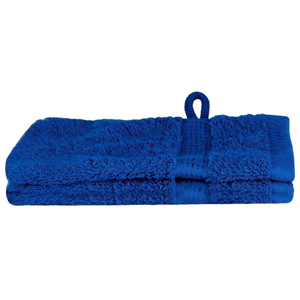 Asciugamano per Ospiti SOLUND 2 pz Blu 15 x 21 cm 550 gsm
