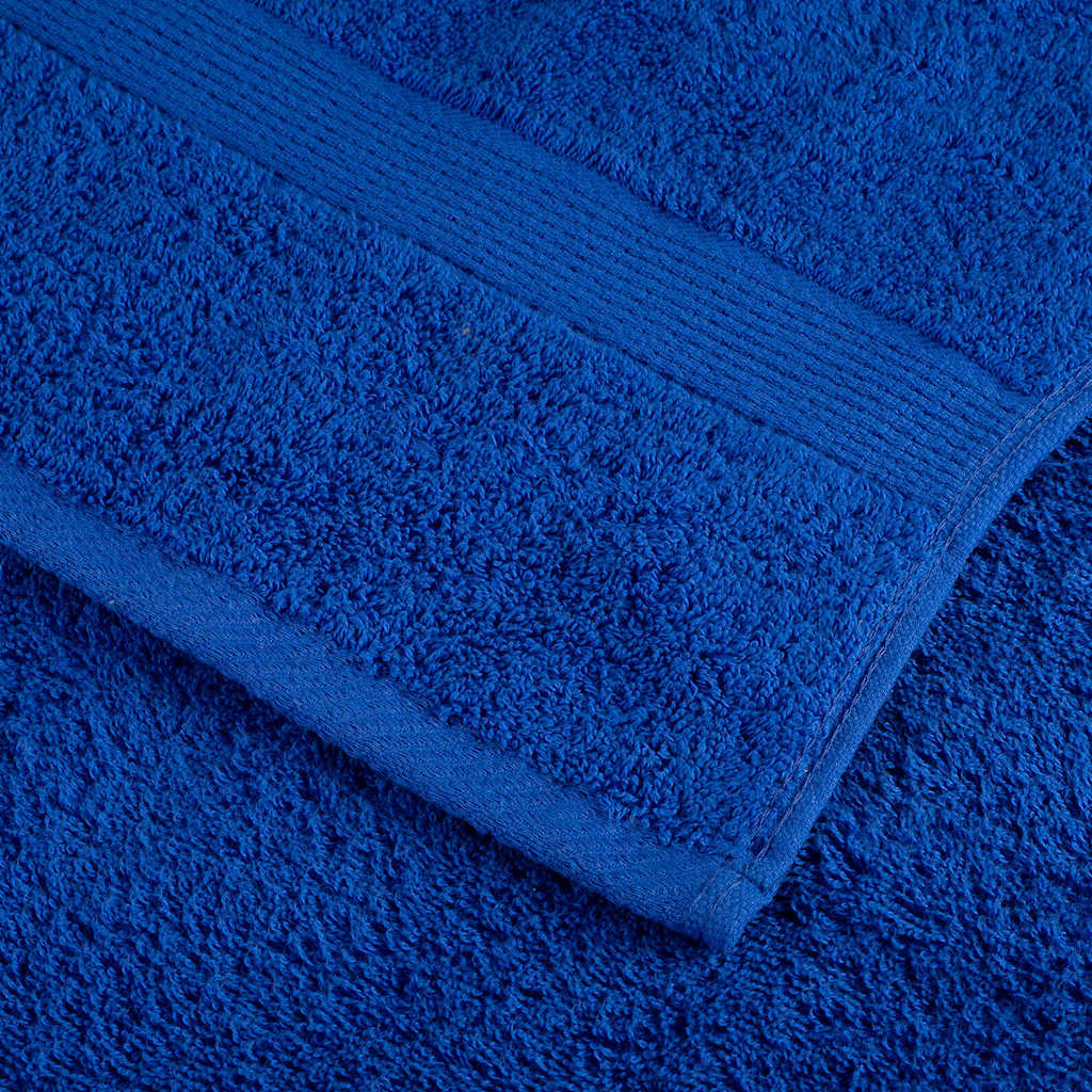 Asciugamano per Ospiti SOLUND 2 pz Blu 15 x 21 cm 550 gsm