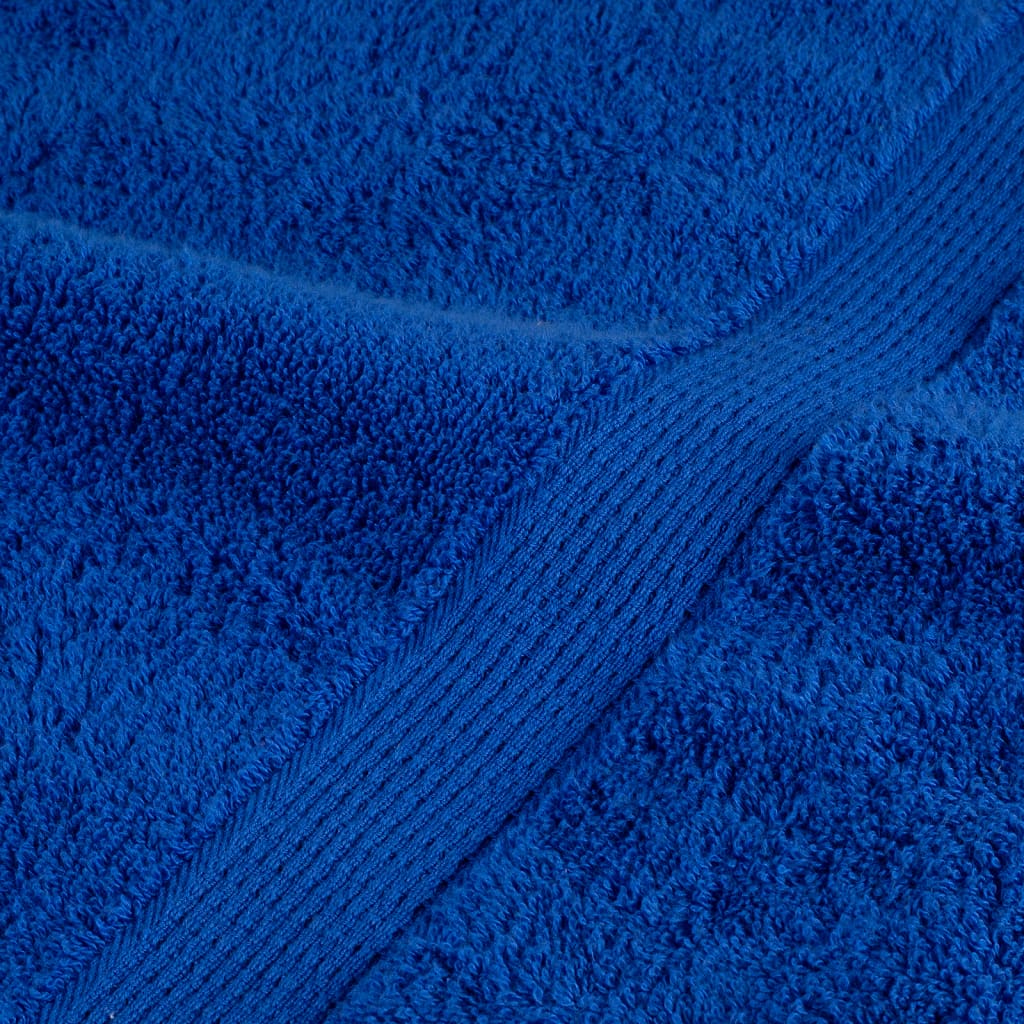 Asciugamani per ospiti Premium SOLUND 10 pz Blu 30x50 cm 600 g/m²