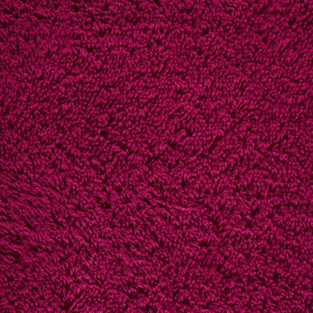 Asciugamani Premium SOLUND 10 pz Bordeaux 30x30 cm 600 g/m²