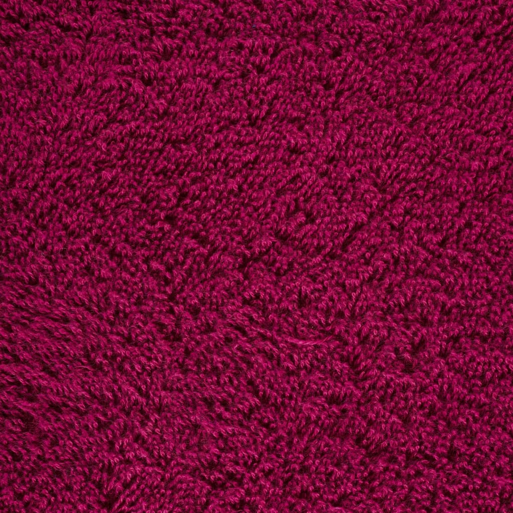 Asciugamani Premium SOLUND 4 pz Bordeaux 100x200 cm 600 g/m²