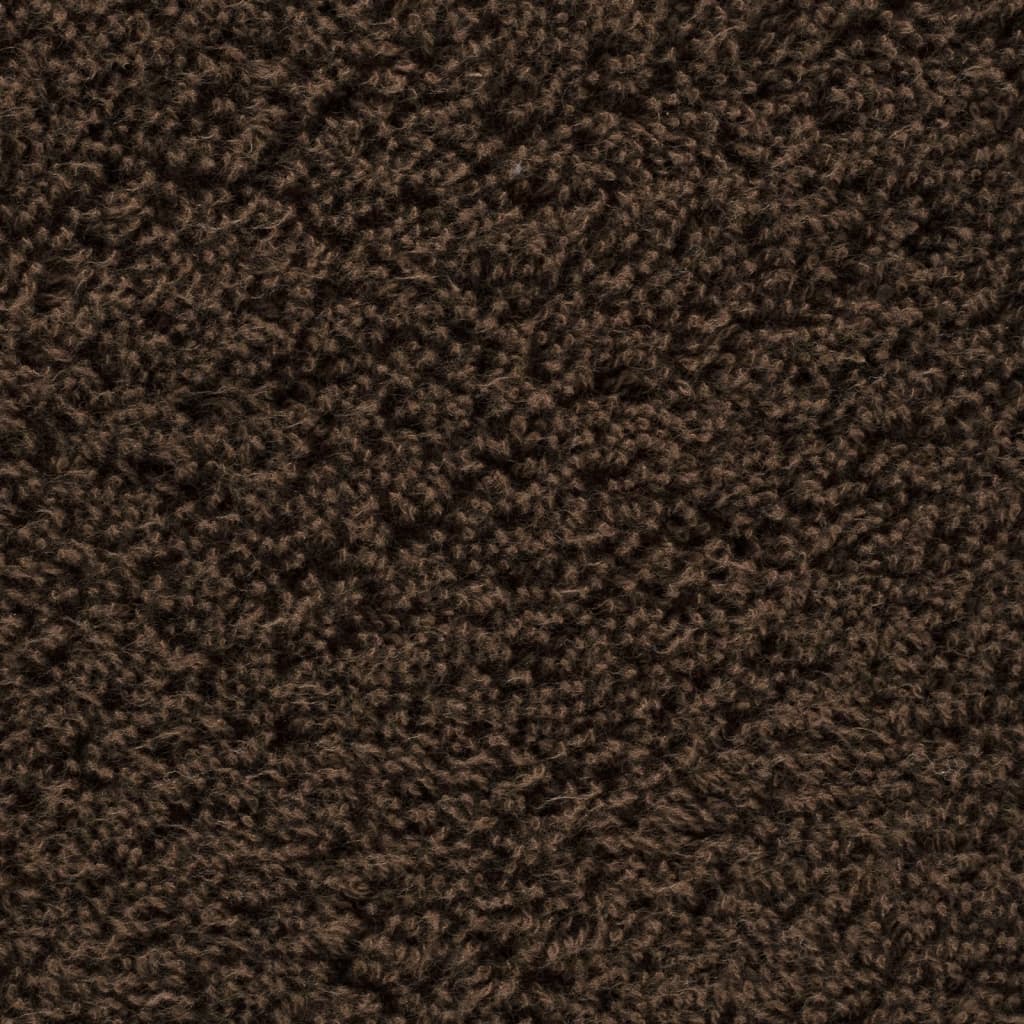 Asciugamani Premium SOLUND 4 pz Marrone 30x30 cm 600 g/m²