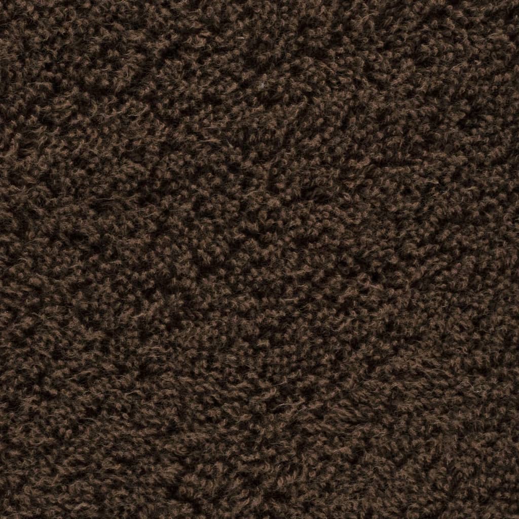 Asciugamani Premium SOLUND 2 pz Marrone 50x100 cm 600 g/m²