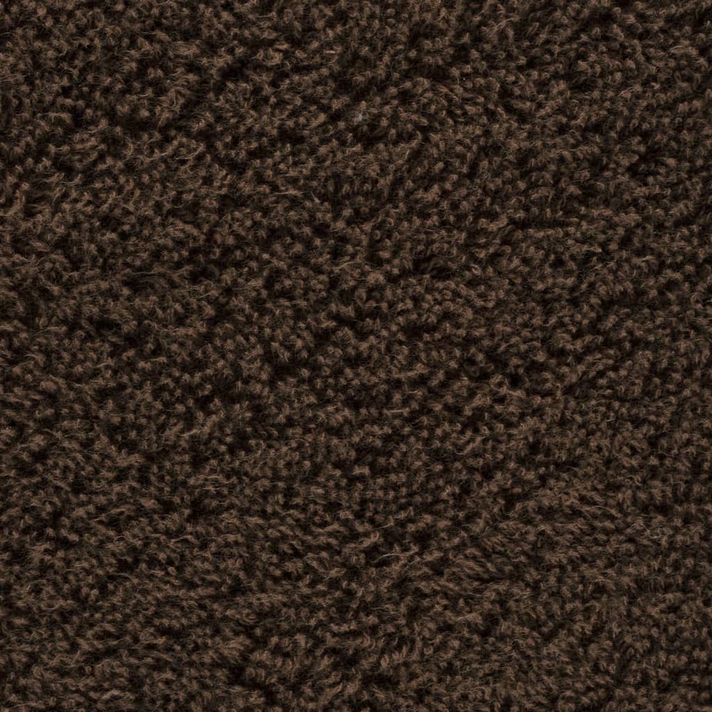 Asciugamani per sauna Premium SOLUND 10 pz Marrone 80x200 cm 600 g/m²